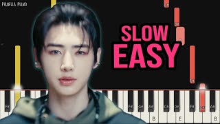 ENHYPEN  Daydream  SLOW EASY Piano Tutorial by Pianella Piano [upl. by Nodroj401]