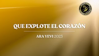 Que explote el corazón  Comparsa Ara Yevi 2023  Carnaval de gualeguaychú [upl. by Repsag920]