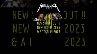 METALLICA  New Album quot72 Seasonsquot in 2023  New Single quotLux Æternaquot out  M72 Tour in 2023 [upl. by Yrollam]