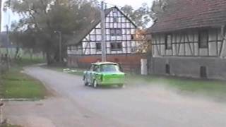 Rallye Wartburg 2000  Trabant [upl. by Aicenod89]