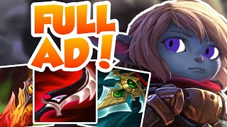 Full AD Rampage Poppys Mid Lane Domination  Duskblade amp Prowlers Claw [upl. by Rebak]