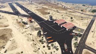 GTA V MLO  Sandy Shores Airfield EXTERIORSMALL INTERIOR FIVEM By CHRIS 3D [upl. by Annayat23]