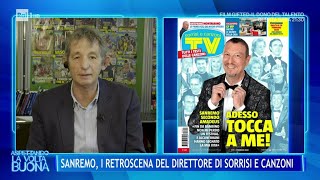 Sanremo i retroscena del direttore di TV Sorrisi e Canzoni  La Volta Buona 13112024 [upl. by Gnivre]