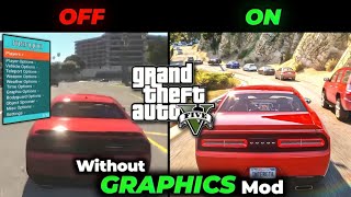 On this 1 setting in Menyoo Trainer to Enhance GTA 5 Graphics [upl. by Arhas]