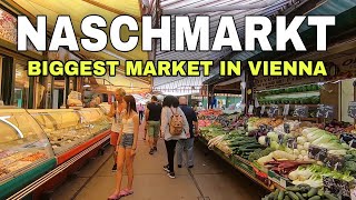 Vienna Biggest Market 🇦🇹 Naschmarkt Vienna Austria [upl. by Teodor]