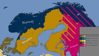 The History of Northern Europe Every Year [upl. by Wildon]