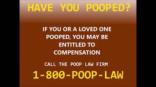 EXTREMELY RARE Goldwater Law Firm  Poop UNKNOWN YEAR [upl. by Nitaf306]