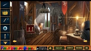 Locked Castle Escape walkthrough First Escape Games [upl. by Releyks]