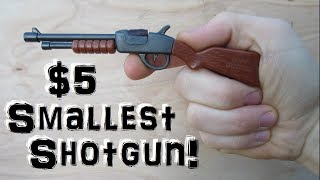 Worlds Smallest Shotgun Actually Shoots [upl. by Bartolemo]