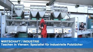 Taschen in Viersen Spezialist für industrielle Putztücher [upl. by Matthias722]