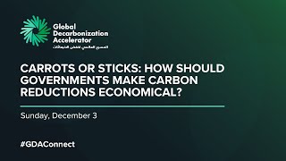 GDA Connect  Carrots or sticks How should governments make carbon reductions economical [upl. by Kenaz882]