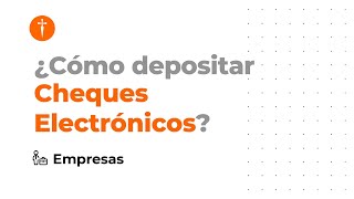 Tutorial Cómo depositar Cheques Electrónicos en Office Banking [upl. by Silohcin475]