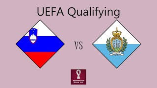 Slovenia vs San Marino  European Qualifying Group J [upl. by Pickering]