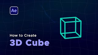 Create 3D Cube In Adobe After Effects  How To Animate 3D Cube  Learn Under 2 Mins  Quick Tutorial [upl. by Sulrac]