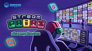 STREAM PAIRS  The memory matching game to play ON YOUR LIVE STREAM [upl. by Noiro496]