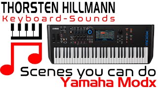 Beginner Tutorial Scenes and what you can do Yamaha Modx Montage [upl. by Lechner]