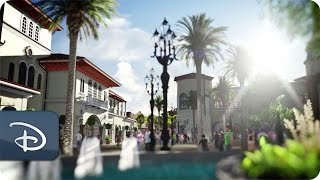 Imagineers Unveil the Storyline of Disney Springs  Walt Disney World [upl. by Chadwick220]