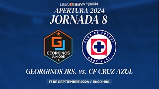 Georginos vs Cruz Azul  Liga MX  Apertura 2024  Jornada 8 [upl. by Plossl648]