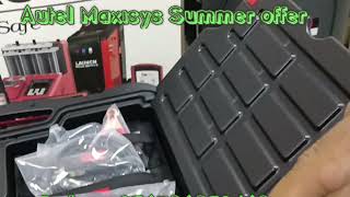 Autel Maxisys MS909 Offer with MV480 camera TPMS508 and PS100 Dubai UAE [upl. by Ahgiela]