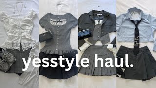 yesstyle haul  try on haul korean fashion cute pinterest clothes [upl. by Ryder501]