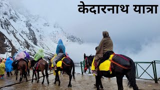 Kedarnath Yatra 2023  Kedarnath Tour Guide Vlog  Sonprayag To Kedarnath 16km Trekking  Kedarnath [upl. by Iliram790]