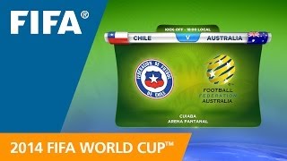 Chile v Australia  Teams Announcement [upl. by Charters]