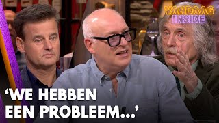 Johan richt zich plotseling bloedserieus tot Wilfred en René We hebben een probleem [upl. by Alledi]