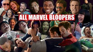 All Marvel amp MCU bloopers gag reel and funny outtakes 「4K」 [upl. by Manheim811]