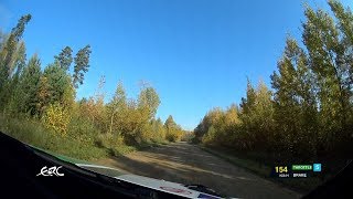 Rally Liepaja 2018  SS2 Kreim with data complete stage [upl. by Otrebogir]