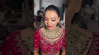 No filter amp Editing at all youtubeshorts makeupdesigner makeupartist bride brideofkalashgoel [upl. by Holleran661]