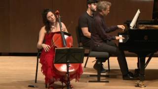 Amy Barston cello and John Blacklow piano Rachmaninoff Sonata mov 1 [upl. by Elsbeth664]