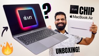 Apple M1 Chip MacBook Air 2020 Unboxing amp First Look  Crazy Powerful Machine🔥🔥🔥 [upl. by Jedediah]