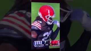 Malik Nabers MOSSING NFL Football Giants Browns [upl. by Einaj50]