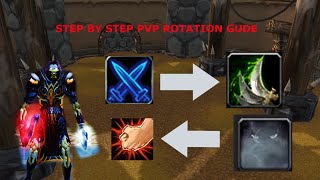 Classic WOTLK Rank 1 Rogue Assassination pvp guide rotation [upl. by Ainyt]