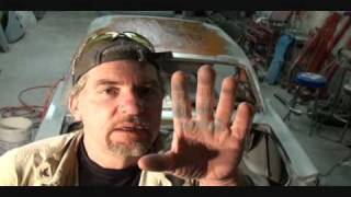 Classic Car RestorationHow To Prep Your Surface Rusted Metal Part 3 [upl. by Ientirb]