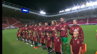 Belgium National Anthem  UEFA Nations League 202425 [upl. by Akitahs]