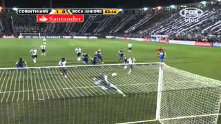 Corinthians 2  0 Boca Juniors Copa Libertadores 2012 [upl. by Odom]