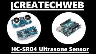 CreaTechWeb  HCSR04 Ultrasone Sensor aansluiten amp programmeren met Arduino [upl. by Eirrak9]