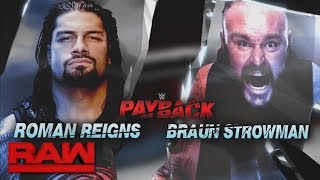 A look back at the destructive rivalry between Roman Reigns and Braun Strowman Raw April 24 2017 [upl. by Aldora]