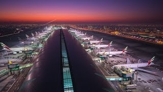 Dubai Airport Baggage Handling Inner Workings in 4k  Dubai Flow Motion Extended [upl. by Kiehl336]