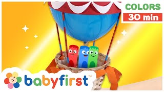 Toddler Learning Video  COLOR CREW MAGIC  Hot Air Balloon  Games for Kids amp More  BabyFirst TV [upl. by Renae785]