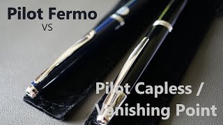 Head to Head  Pilot Fermo vs Pilot Capless  Vanishing Point [upl. by Zacek]