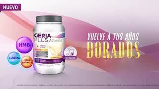 ¡Tus años dorados están de vuelta con Geriaplus Advance [upl. by Ahseek]