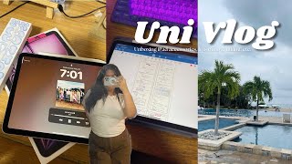 Uni Vlog 📚 Unboxing iPad accessories lots of notetaking etc [upl. by Richer]