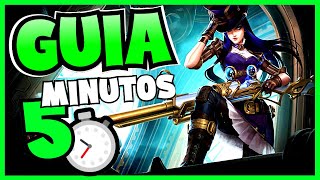 ✅GUIA DE CAITLYN S12  COMO JUGAR CAITLYN ADC  HABILIDADES RUNAS OBJETOS Y MÁS 🚀🚀 [upl. by Darsey]