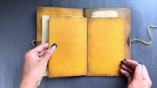 Junk Journal folio fall colors [upl. by Oleg]