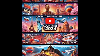 Top 10 MustVisit Countries in 2024 [upl. by Lietman]