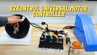 EZkontrol Universal Motor Controller  Complete Wiring and Bench Test [upl. by Buseck]