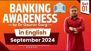 Banking Awareness 2024 for Bank PO 2025 by Dr Gaurav Garg IBPS PO SBI PO IBPS Clerk SBI Clerk [upl. by Lizned]