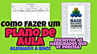 Como fazer um plano de aula alinhado com a BNCC passo a passo Encontre a habilidade que você quer [upl. by Lleda326]